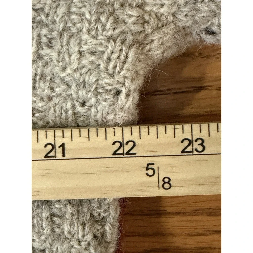 Carraig Donn Aran Sweater 100% Pure New Wool Cable Knit Ireland Fisherman Block